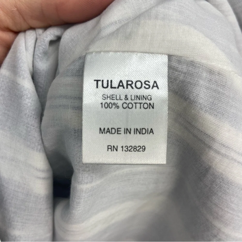 Tularosa x Revolve Warren Striped Tunic Mini Dress Blue White Sz Small‎ - Picture 6 of 8